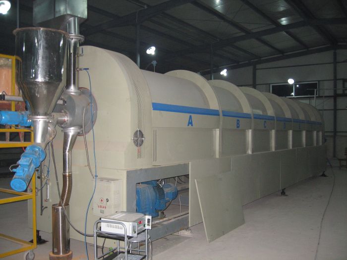 四川雅安烘干机生产现场