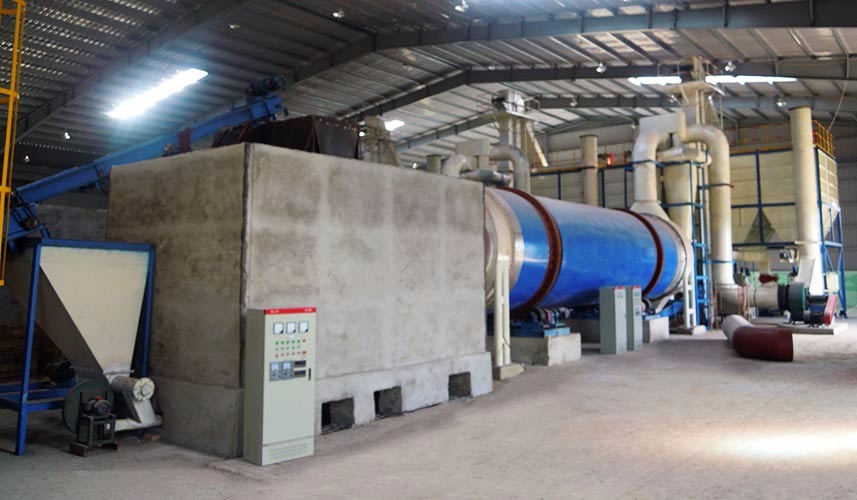 贵州安顺烘干机生产现场