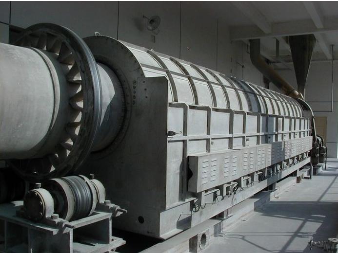 云南保山回转炉生产现场